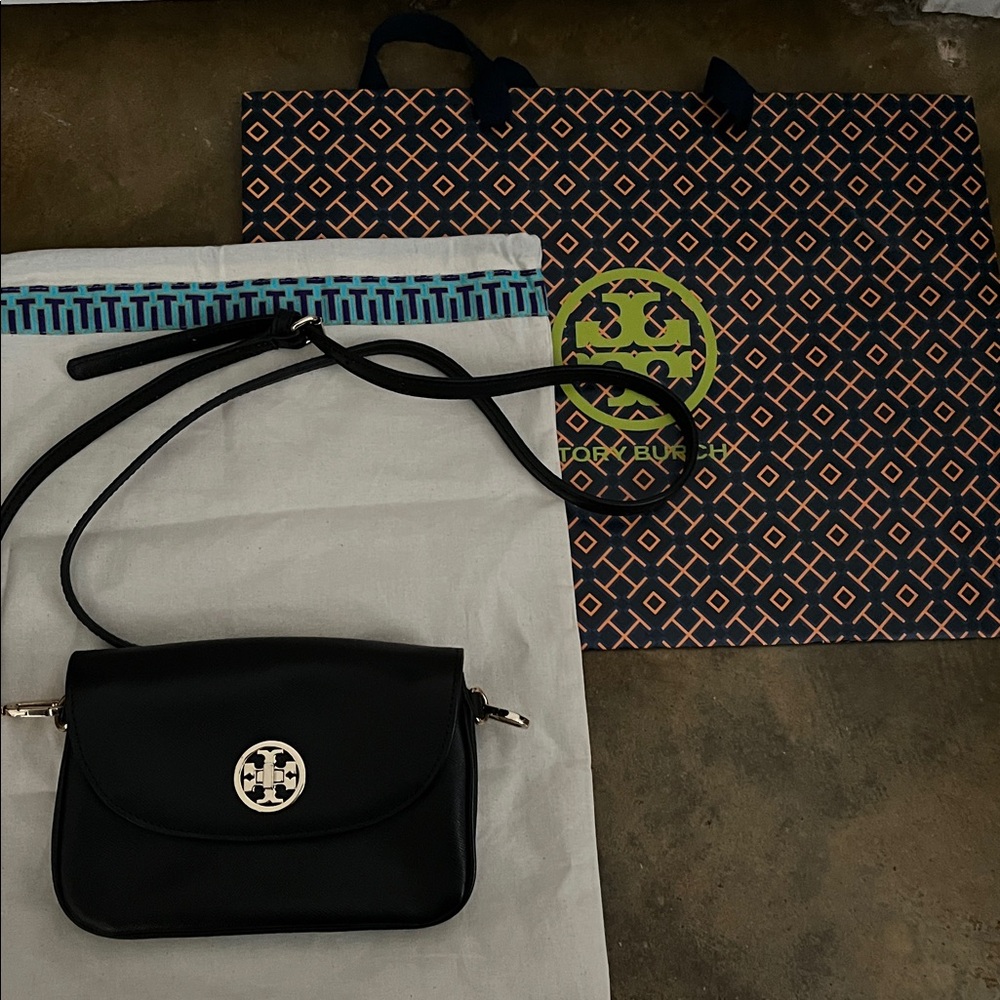 Tory Burch small Black Crossbody Bag